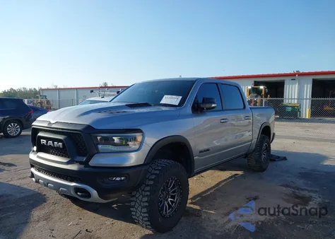 2021 Ram 1500 Rebel 4X4 5'7 Box из США, поврежденный, VIN 1C6SRFLT3MN778445